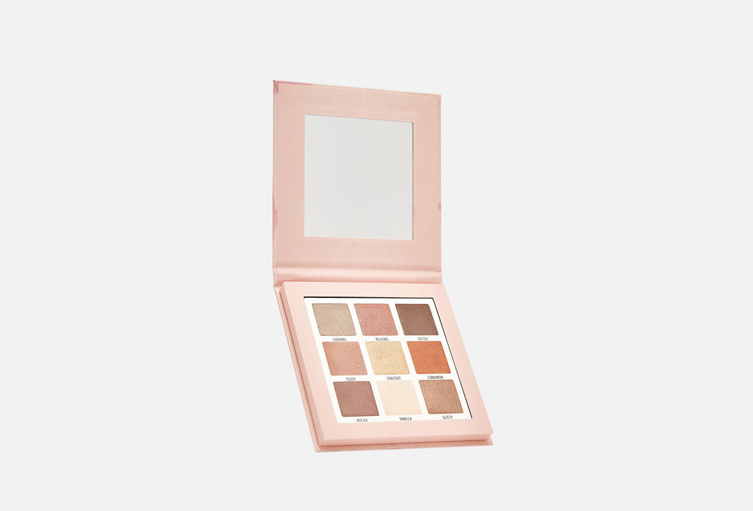 Палетка теней для макияжа глаз Golden Rose, MISS BEAUTY EYESHADOW PALETTE NUDE ADDICT 11.7мл