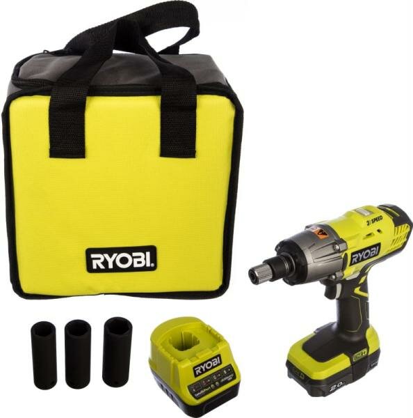 Аккумуляторный ударный гайковерт RYOBI R18IW3-120S