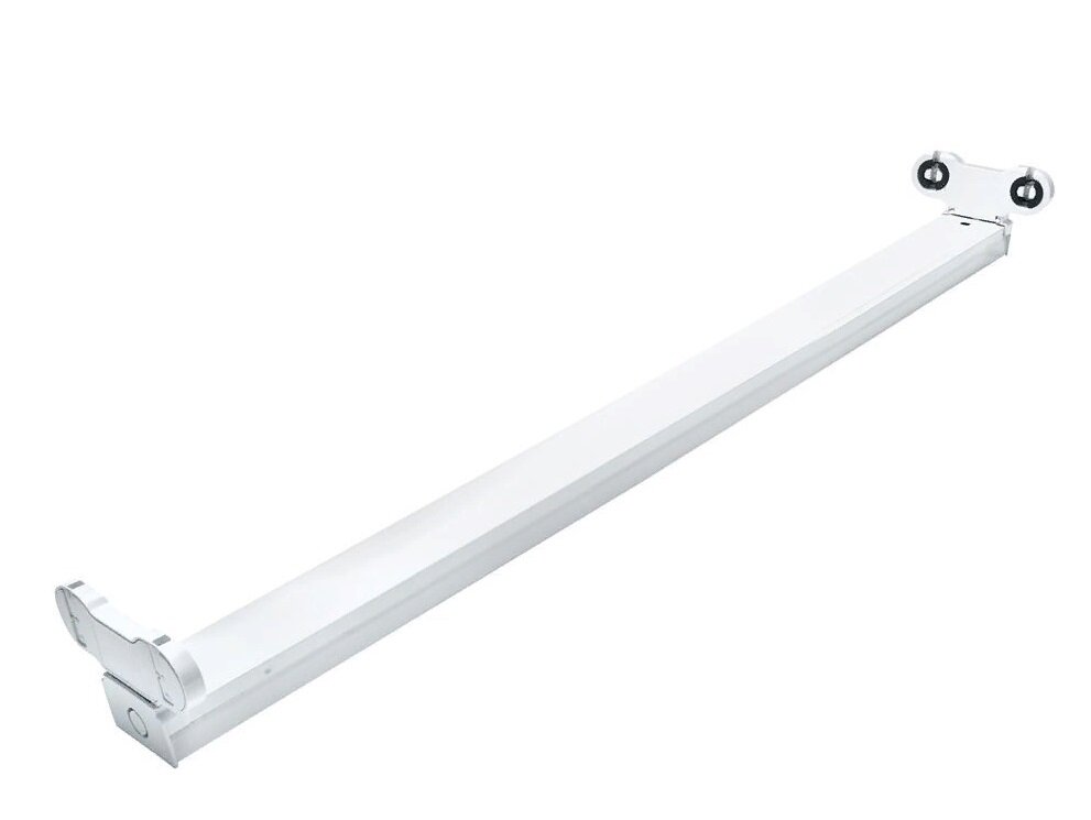 светильник FERON линейный под две светодиодные лампы типа Т8, цоколь 2хG13, 1230*17*33мм AL4002 41220