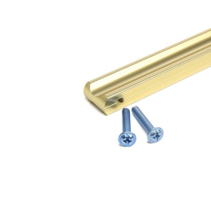 Ручка-скоба CAPPIO RSC022, алюминий, м/о 160 мм, цвет сатиновое золото - фотография № 6