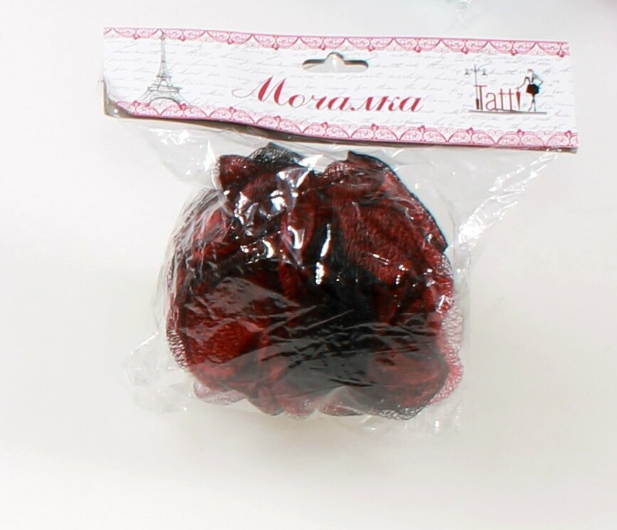 фото Мочалка Lilit-Tatti для душа Шар сетка Women, 70гр