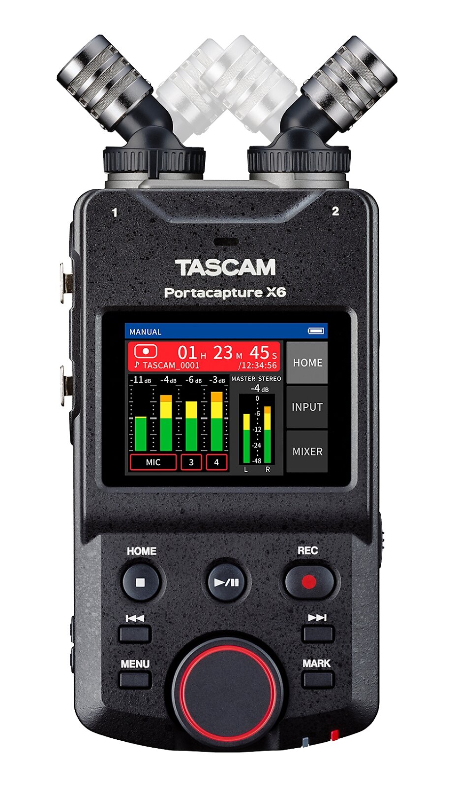 Tascam Portacapture X6 6-канальный рекордер АЦП/ЦАП 32 бит/96 кГц 20-40000 Гц