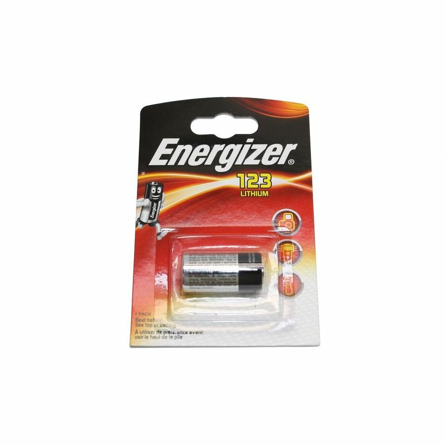 Батарейка Energizer CR123A блистер 1шт.