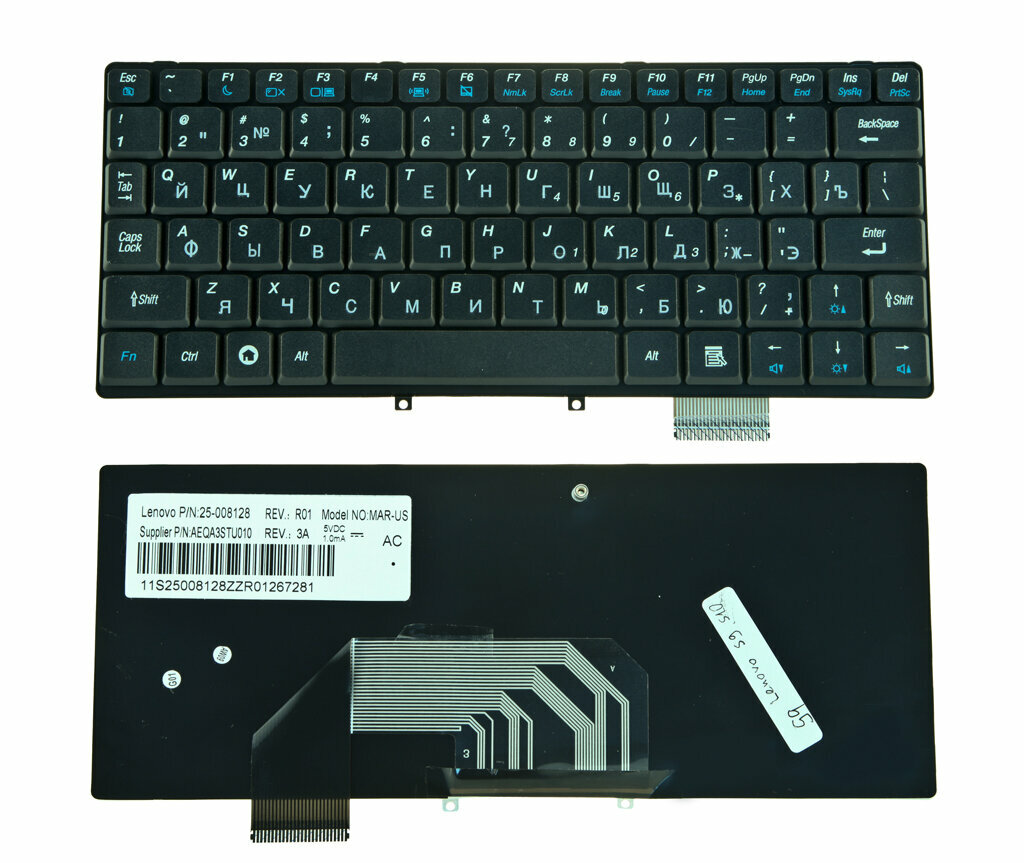 Клавиатура Lenovo S9 S10 P/N: 25-008151, 25008151, AEQA1ST7011, 25-007975
