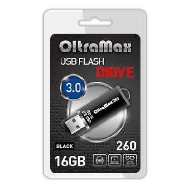 USB flash накопитель OltraMax 260 16GB Black