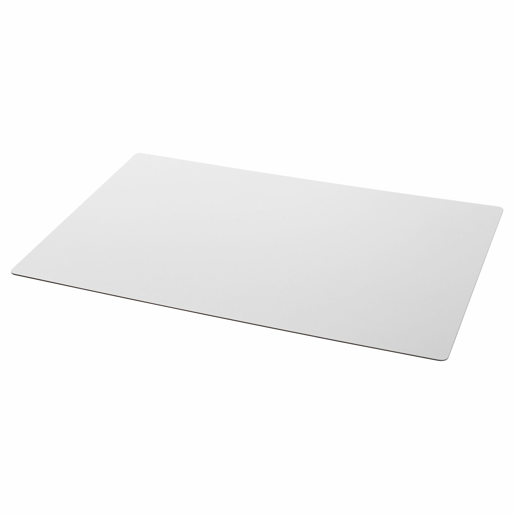 Икея / IKEA SKRUTT, скратт, коврик для письменного стола, белый, 65x45 см