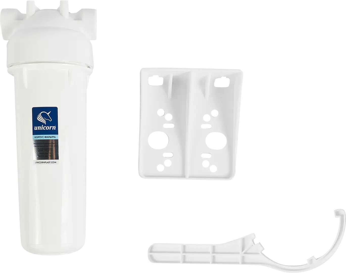 Магистральный фильтр для холодного водоснабжения (ХВС) Unicorn KSBPN 12 LM SL10 1/2" пластик