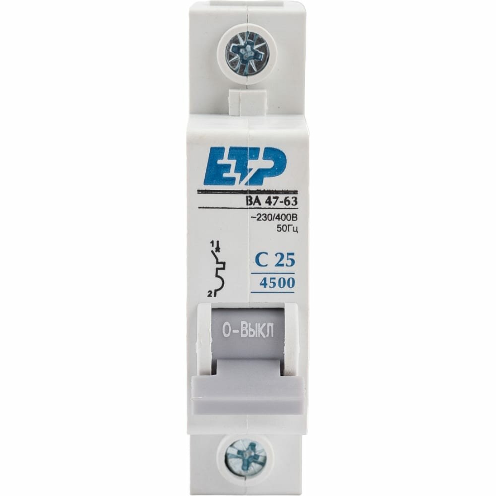 фото Автоматический выключатель ЕТР 1P