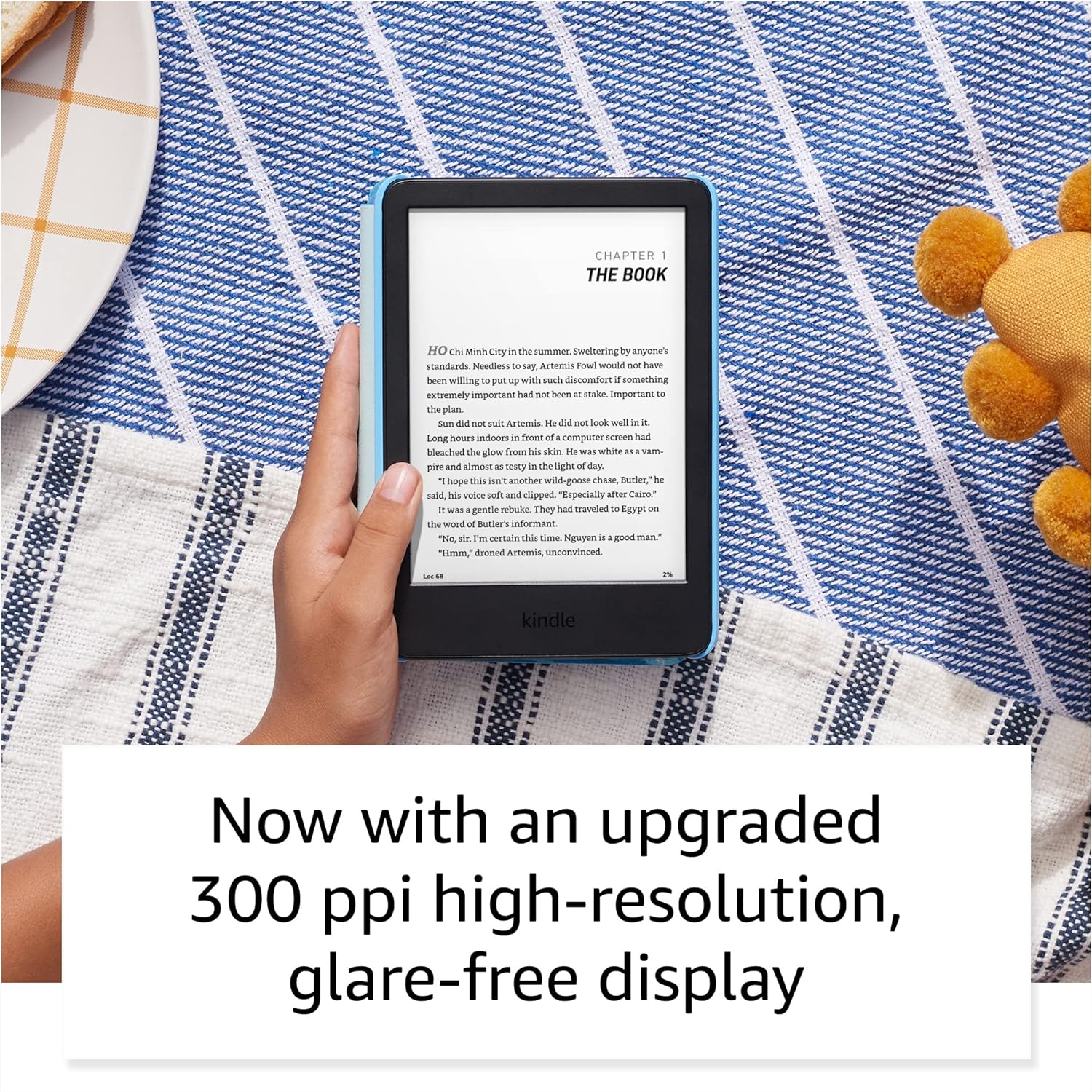 6" Электронная книга Amazon Kindle Kids 2022 16Gb с оригинальной обложкой Space Whale