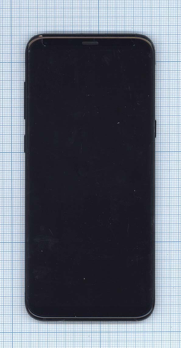 Модуль (матрица + тачскрин) для Samsung Galaxy S8 Plus SM-G955F черный с черной рамкой