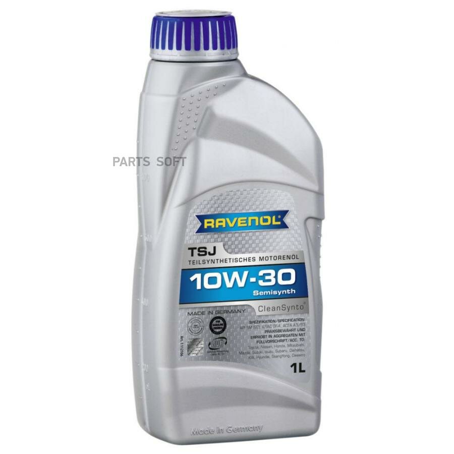 RAVENOL 4014835724013 Моторное масло RAVENOL TSJ SAE 10W-30 ( 1л) new