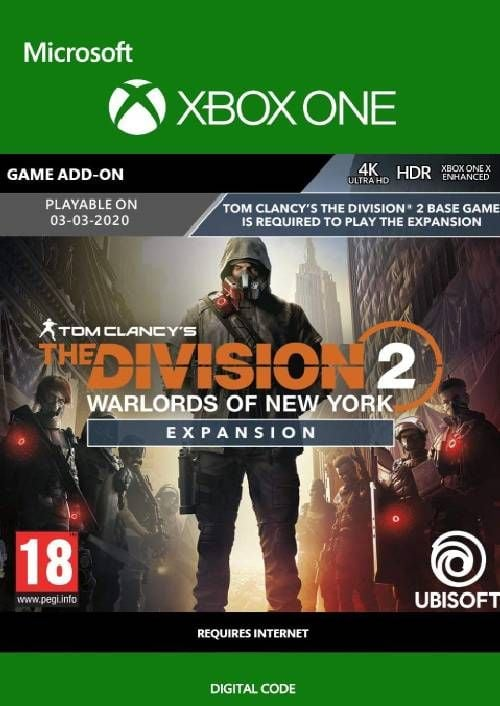 Игра The Division 2 - Warlords of New York для Xbox One/Series X|S многоязычная электронный ключ Аргентина
