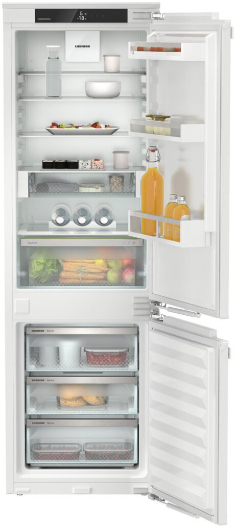 Liebherr Встраиваемые холодильники Liebherr/ EIGER, ниша 178, Plus, EasyFresh, МК NoFrost, 3 контейнера, door-on-door