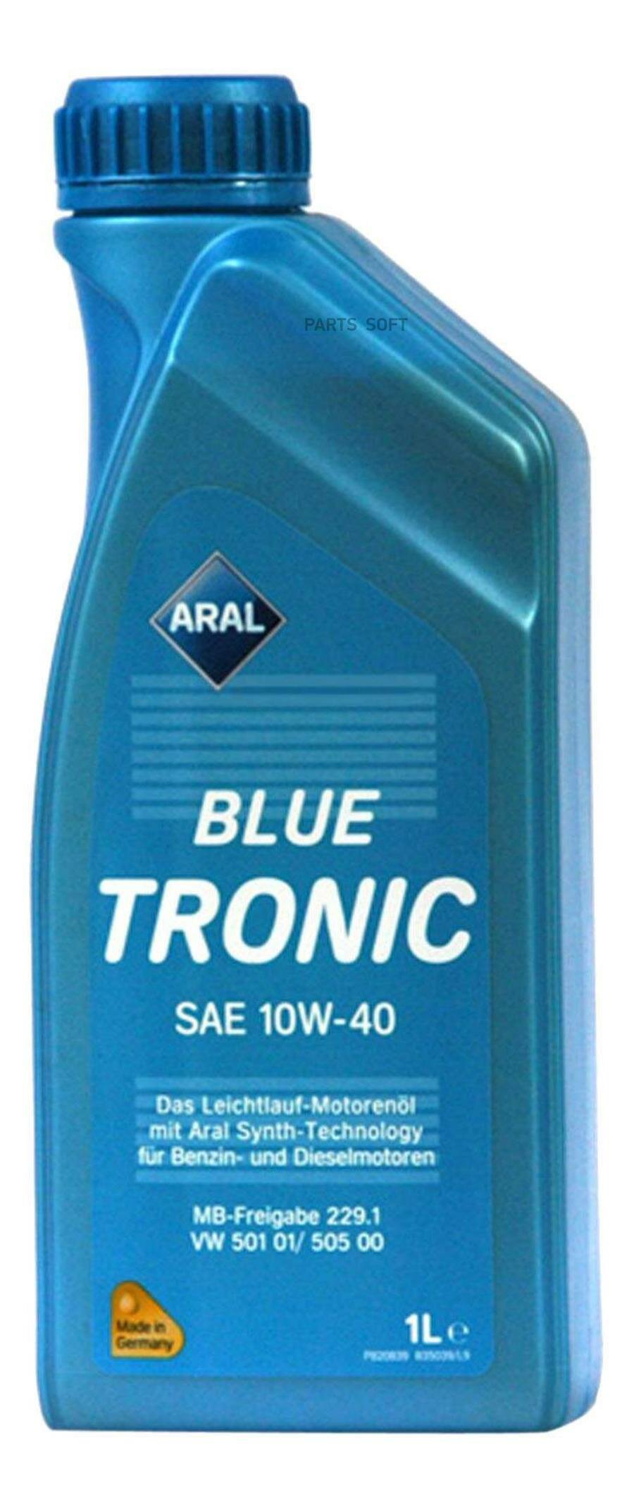 ARAL 14F736 Aral масло Blue Tronic 10W-40 1л