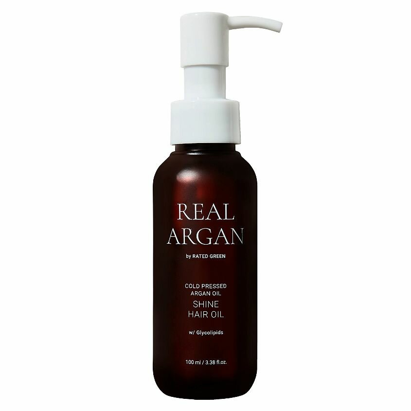 RATED GREEN Масло для сияния волос Real Argan Shine Hair Oil