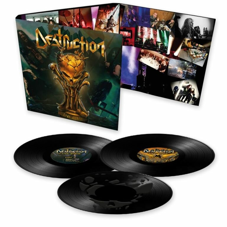 Destruction - Live Attack 3-LP