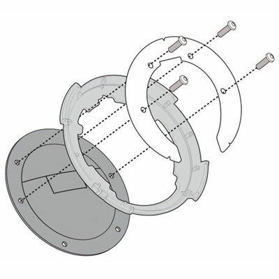 Крепеж TANKLOCK сумки на бак мотоцикла GIVI Kawasaki Ninja 300 1