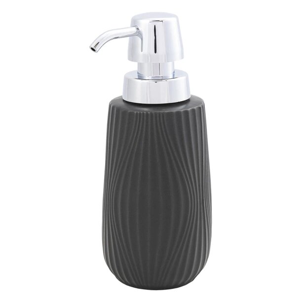 фото Дозатор для мыла Primanova Soul керамика черный