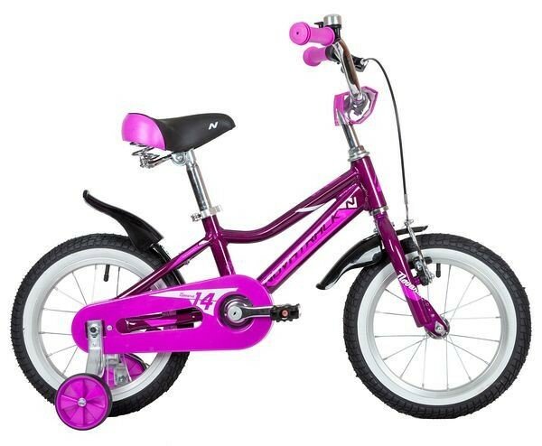 Велосипед для малышей NOVATRACK 145ANOVARA. VL22 фиолетовый