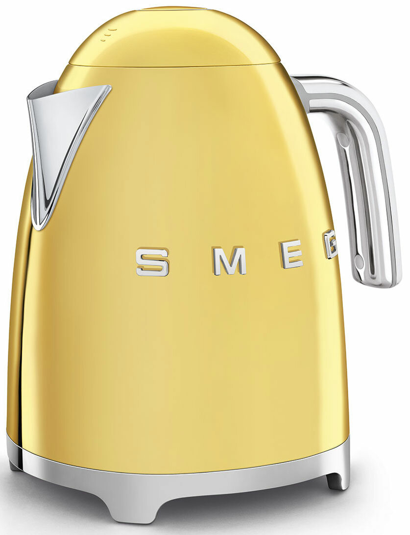 Чайник Smeg KLF03, золотой глянцевый