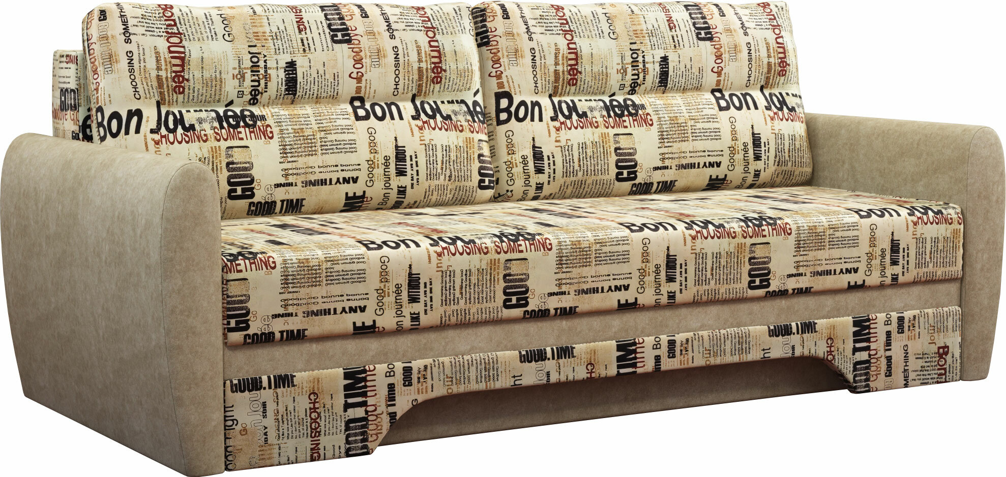 фото Диван еврокнижка МебелПром Наташа 160 МП 40