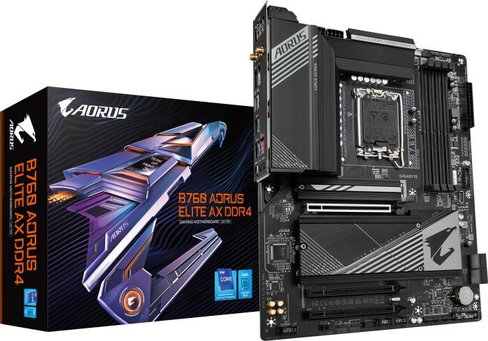 Материнская плата Gigabyte B760 A ELITE AX DDR4