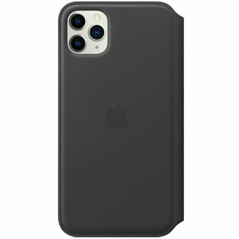 Чехол -книжка Apple Leather Folio для iPhone 11 Pro Max, чер, MX082ZM/A, 1093869