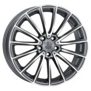 Диск колесный Mak Komet 7.5x17/5x112 D66.6 ET48 Gun metallic mirror face