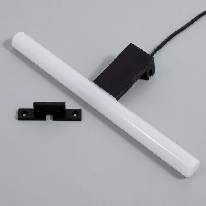 Подсветка "Тубус" LED 4000К 3,5Вт 300Лм Ra80 IP44 черный 30х4х11,5 см - фотография № 3