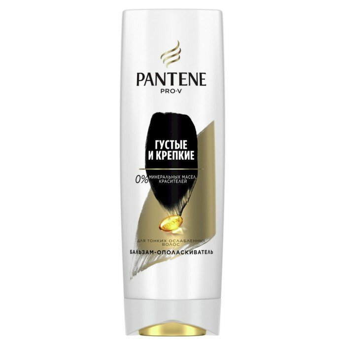 Бальзам-ополаскиватель Pantene «Густые и крепкие», для тонких и ослабленных волос, 400 мл (комплект из 2 шт)