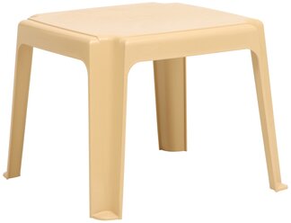 Столик для шезлонга "Элластик", бежевый, 45 х 45 х 38 см