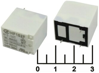 Реле =12V 16A/250V HF152F 012-1HT