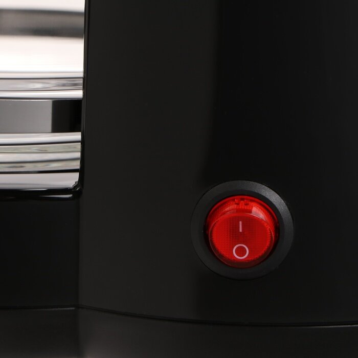 Кофеварка BQ CM1008, капельная, 1000 Вт, 1.25 л, чёрная - фотография № 2