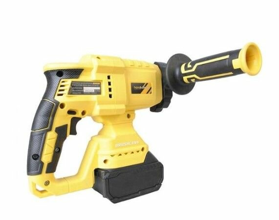 фото HRH2024BL Аккумуляторный перфоратор б/щ HANSKONNER,18 В,1*4Ач,3 реж,1BatterySystem,24мм,ЗУ,кейс