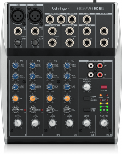 Микшер Behringer XENYX 802S