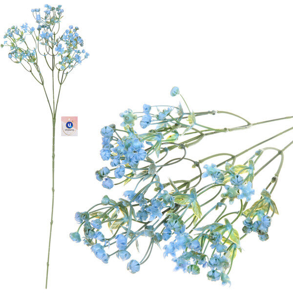 Искусственные цветы «Цветочная фантазия» 66см цвет голубой