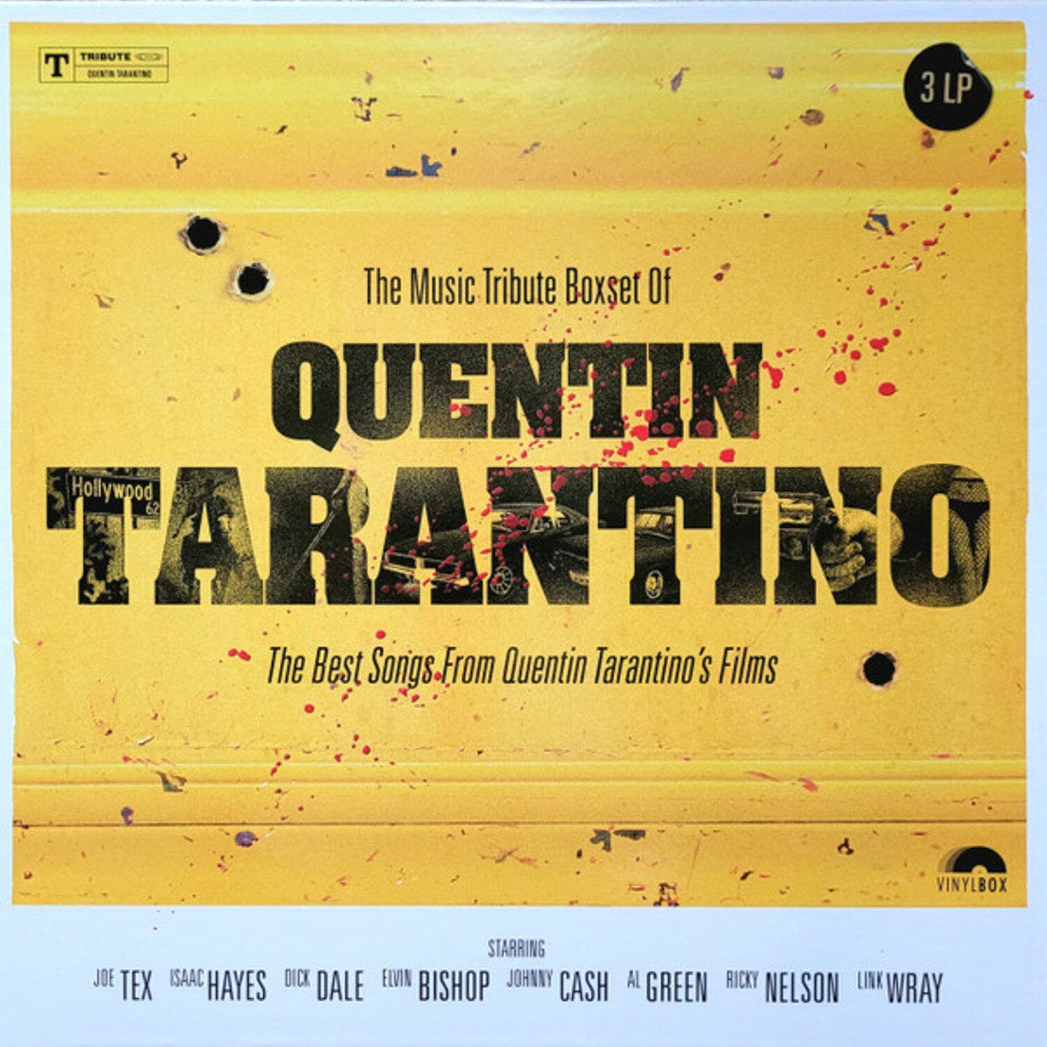 Quentin Tarantino The Music Tribute Boxset The Best Songs From Quentin Tarantino's Films (3LP) Wagram Music