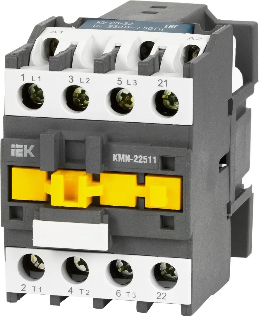 фото Контактор IEK КМИ-22511, 25 А, 230 В