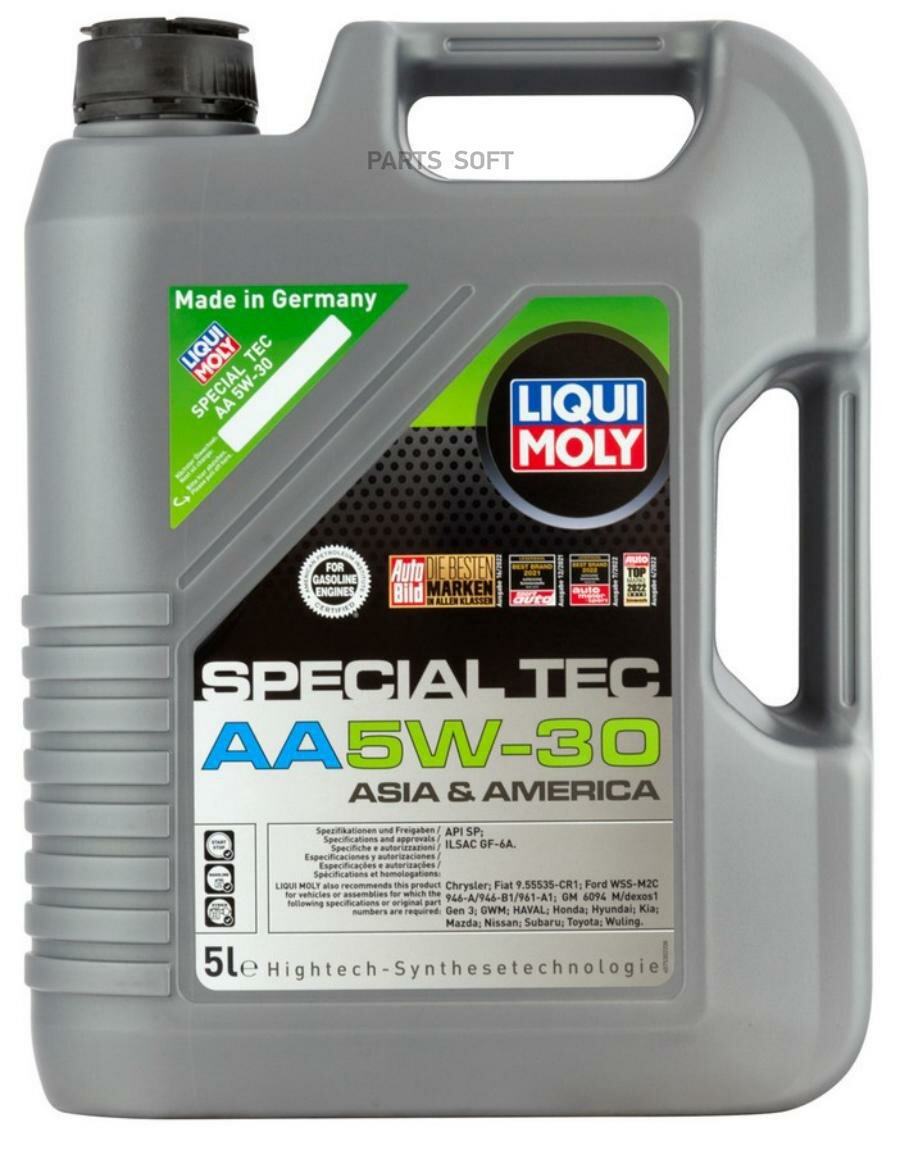 LIQUI MOLY 7530 LiquiMoly 5W30 Special Tec AA (5L)_ ! . \ API SN/CF, ILSAC GF-5