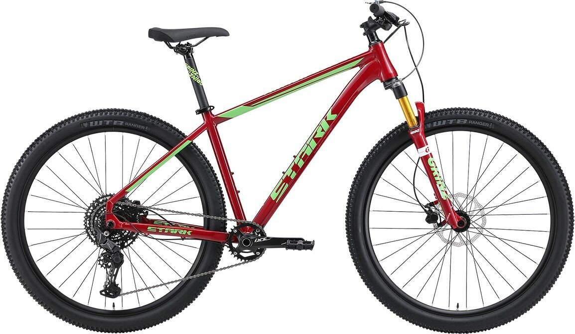 Велосипед Stark Armer 29.6 HD (2024) (Велосипед Stark'24 Armer 29.6 HD бордовый/зеленый 20", HQ-0014058)