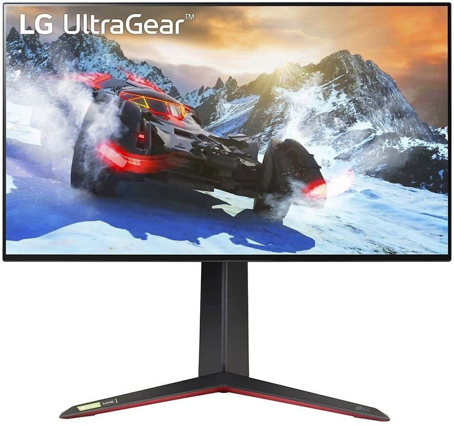 Монитор LG 27" UltraFine 27GP95R-B черный IPS LED 16:9 HDMI матовая HAS Piv 1000:1 360cd 178гр/178гр 3840x2160 120Hz G-Sync D