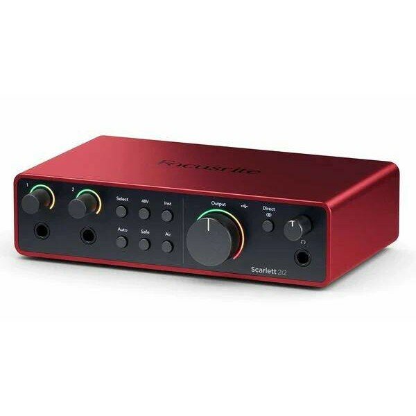 Звуковая карта FOCUSRITE Scarlett 2i2 4th Gen