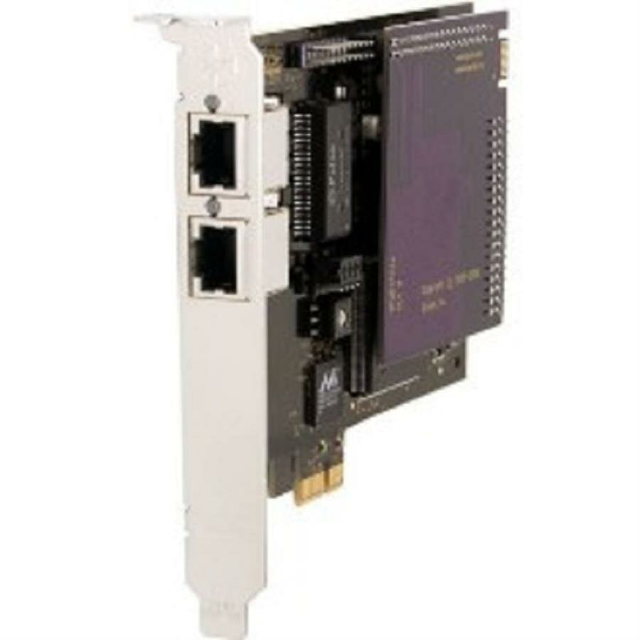 Плата Digium TE220B для шины PCI Express (PCIe)