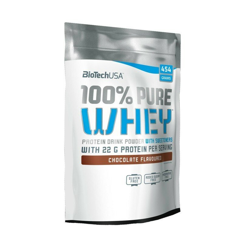 100% Pure Whey Biotech Nutrition 454 г (Рисовый пудинг)