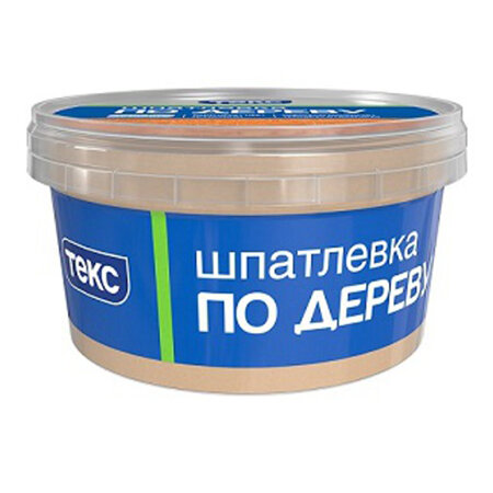 фото Текс профи шпатлевка по дереву универсальная, акриловая, белый (0,75кг)