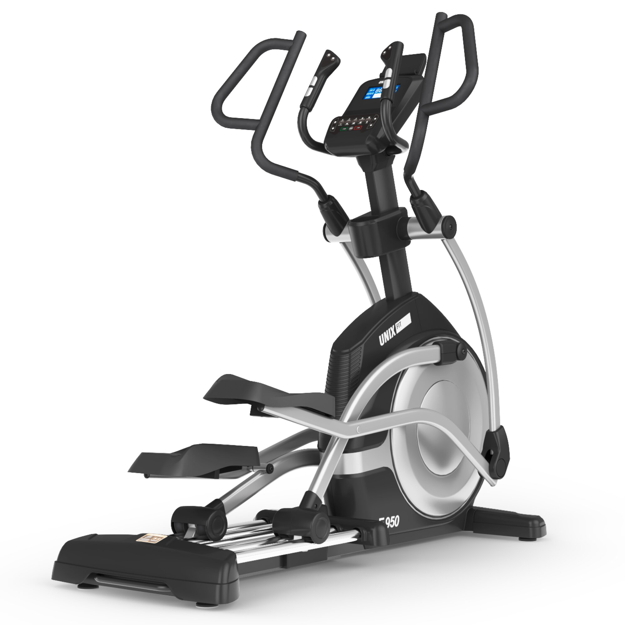 UNIXFIT™ Эллиптический тренажер UNIXFIT E-950 PRO Manual Incline (LED)