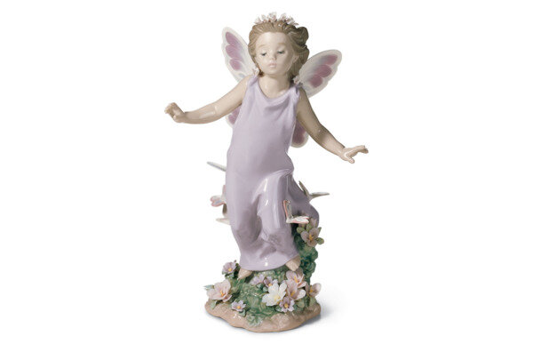 фото Фигурка Lladro Крылья бабочки 15х23 см, фарфор