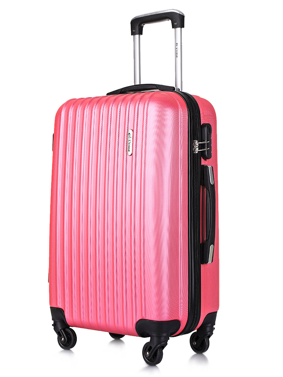 Чемодан L'Case Krabi M Pink / M Розовый