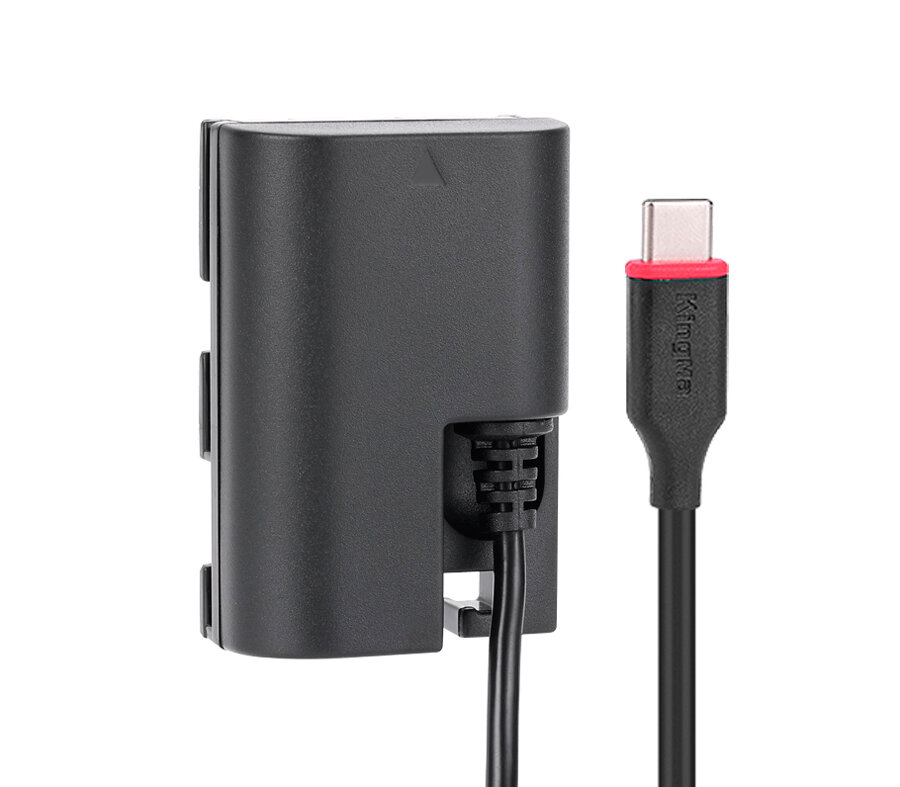 Адаптер питания Kingma TC-LPE6NH, USB type C, вместо Canon LP-E6NH