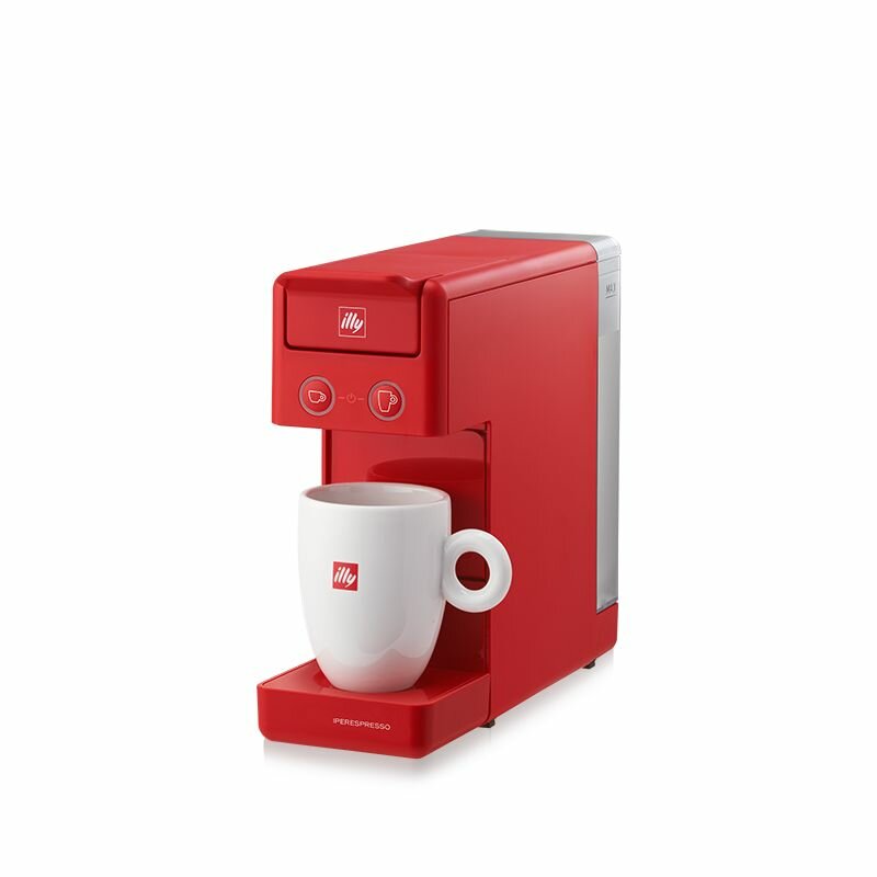 Капсульная кофемашина illy Y3.3 Espresso (Red) - фотография № 4